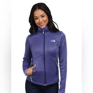 The North Face Agave Jacket, Heatheted purple size small/petite.